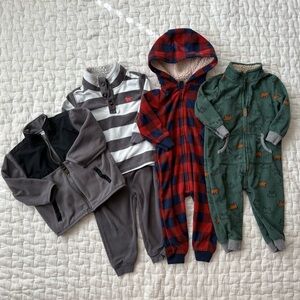 Fleece Carter’s 12M Cozy 4 Pack!